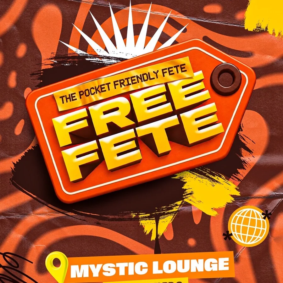 FREE FETE BACK IN THE WEST 🆓 event flyer